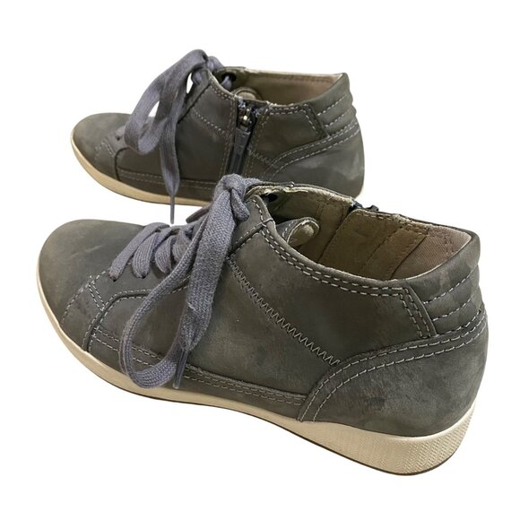 Dansko Onyx Sneaker Womens 5.5 Gray Athleisure Comfort Hipster Work Wear Preppy - Picture 4 of 7